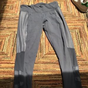 Gray workout leggings